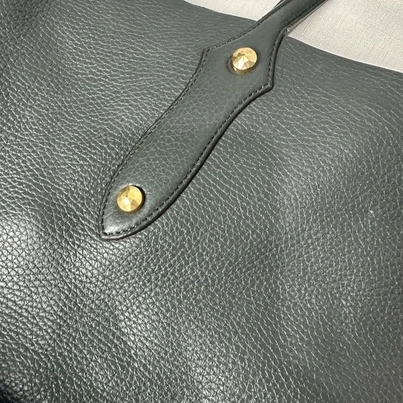 Annabel Ingall Gray Pebble Leather Tote - Picture 10 of 10